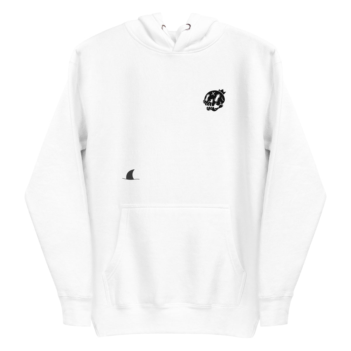 White surf hoodie Clearance