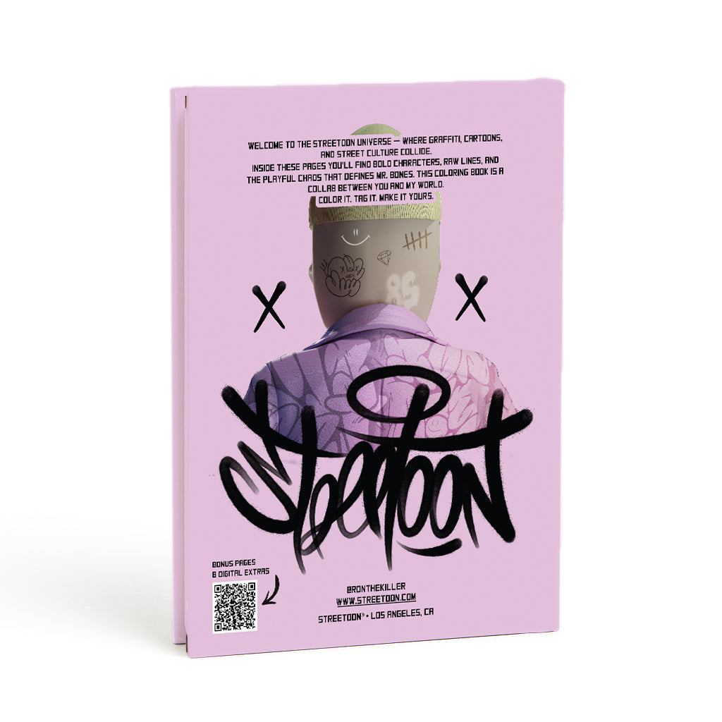 STREETOON Coloring Book Vol. 01. HARDCOVER PREMIUM