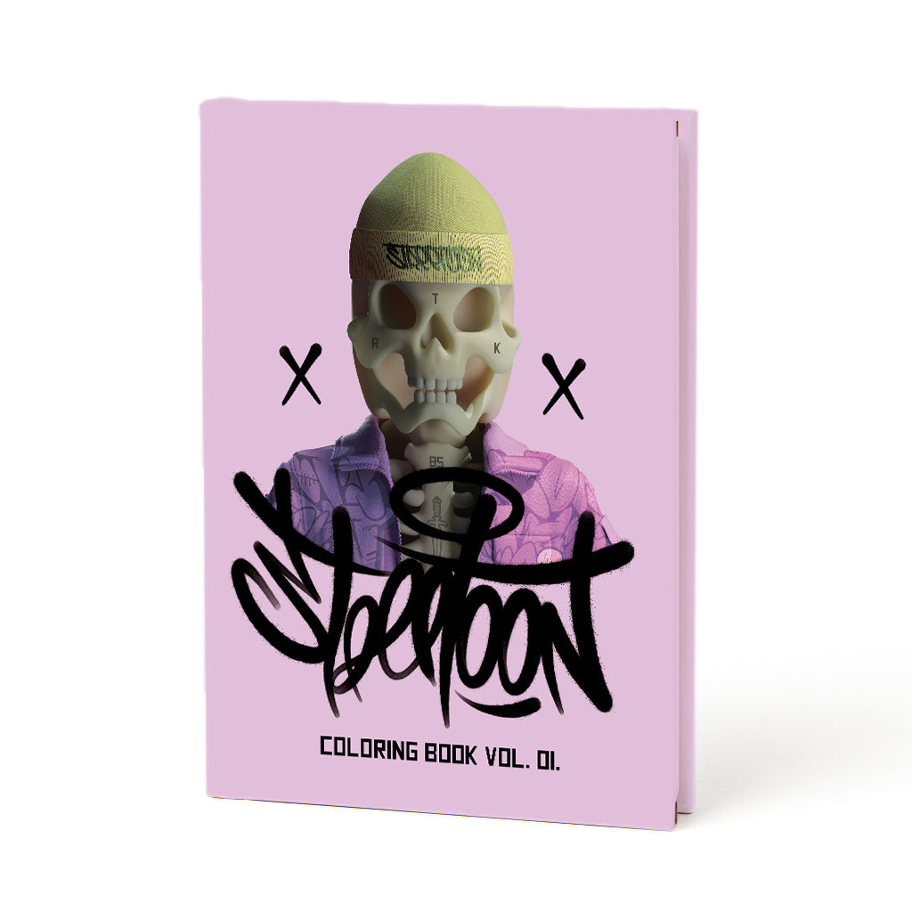 STREETOON Coloring Book Vol. 01. HARDCOVER PREMIUM