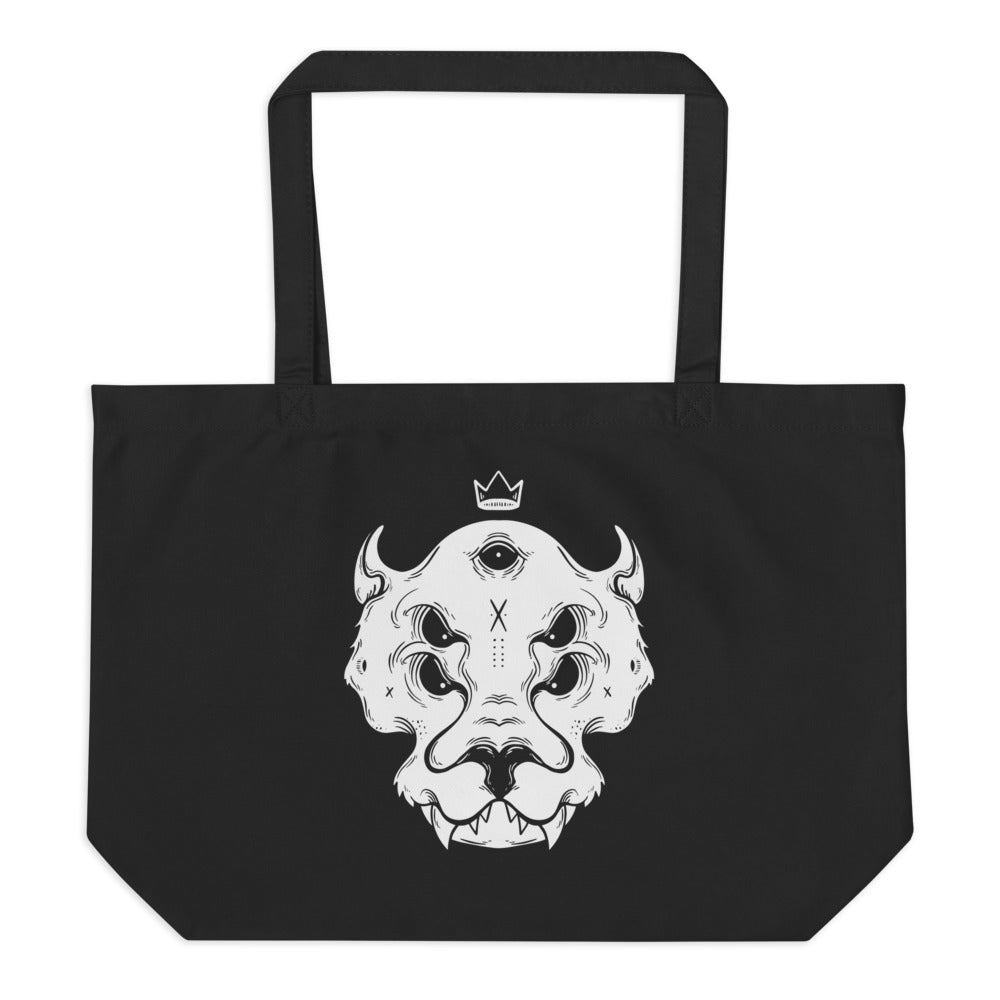 BLACK CAT LARGE TOTE