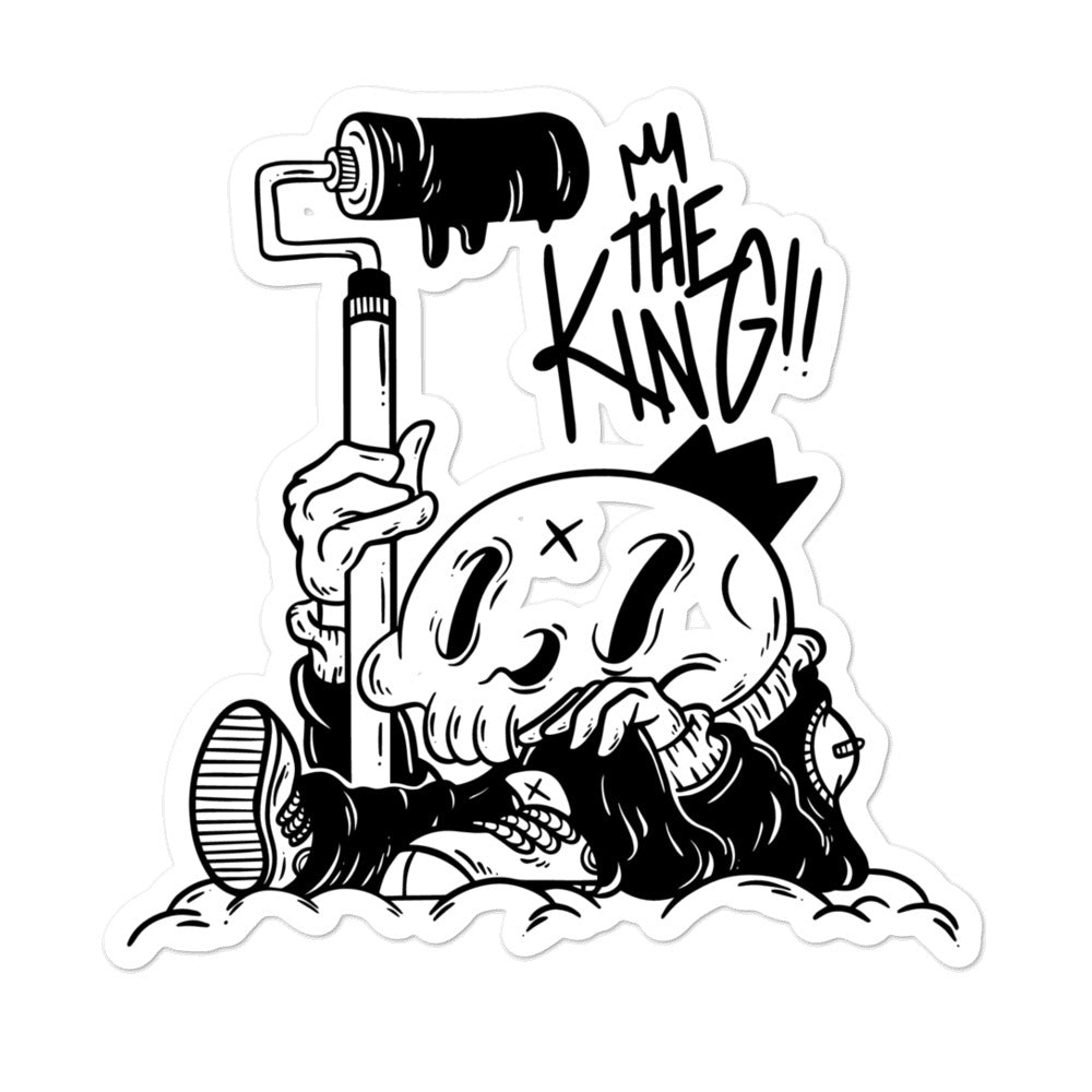 THE KING STICKER
