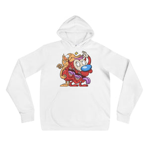 REN and STIMPY HOODIE