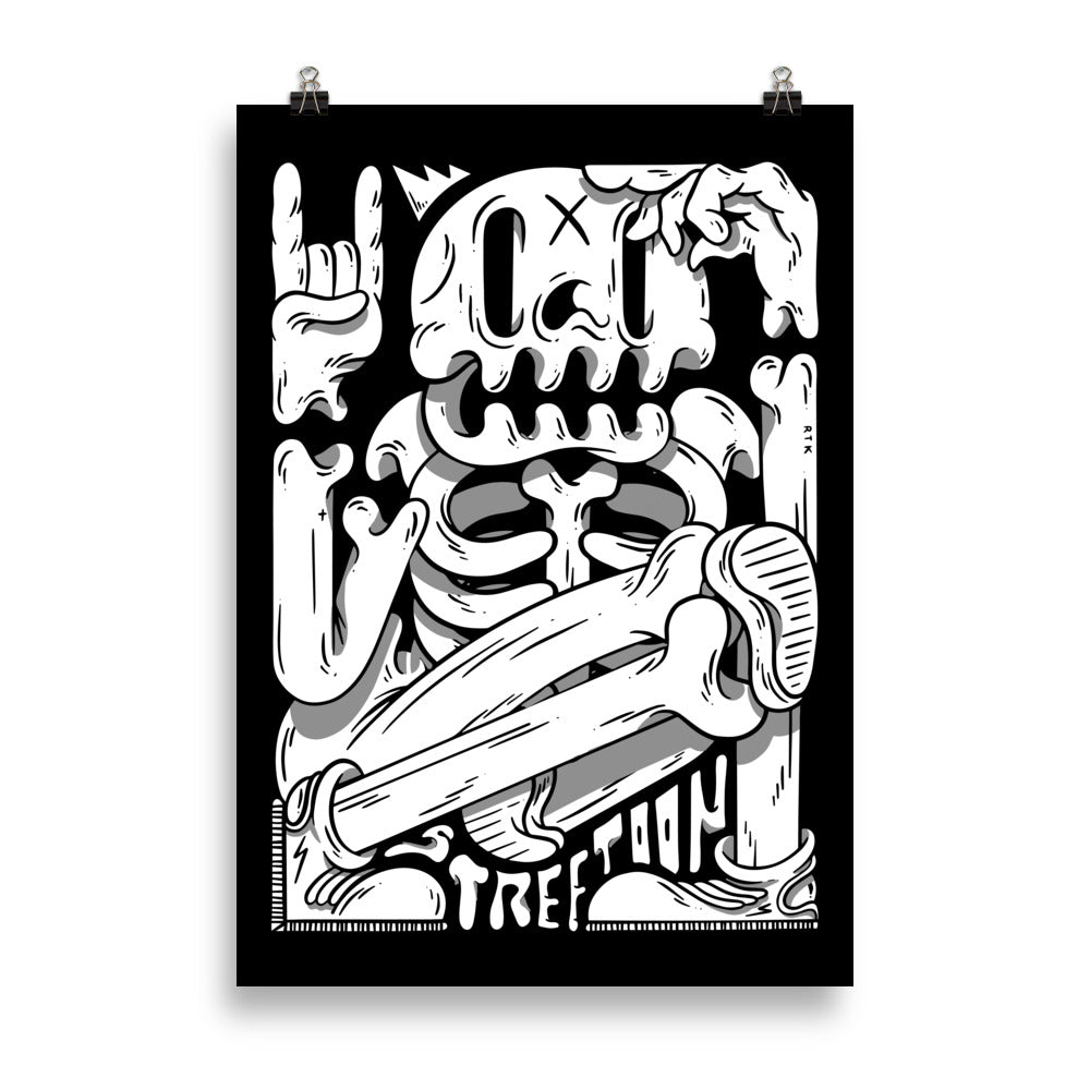 TIGHT BLACK POSTER