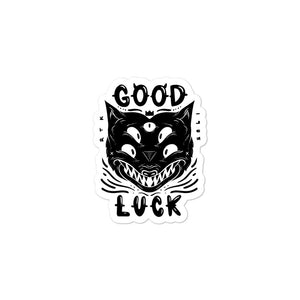 GOOD LUCK STICKER