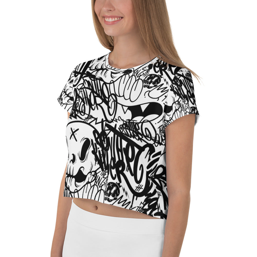 TAG CROP TEE