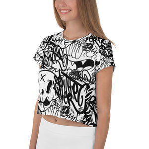 TAG CROP TEE