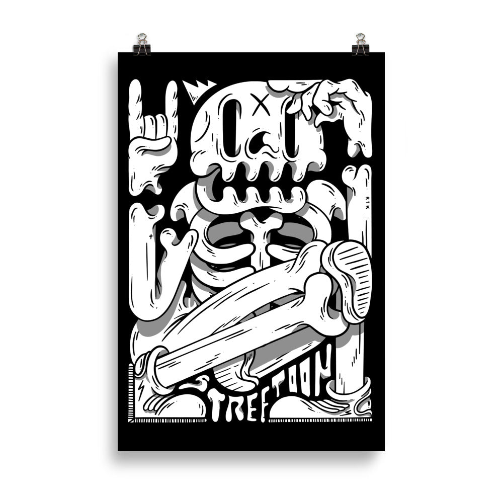 TIGHT BLACK POSTER