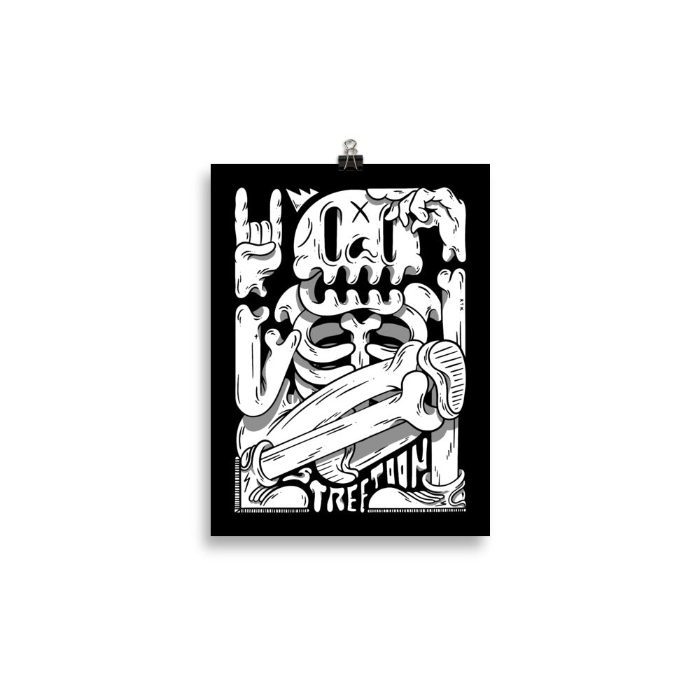 TIGHT BLACK POSTER