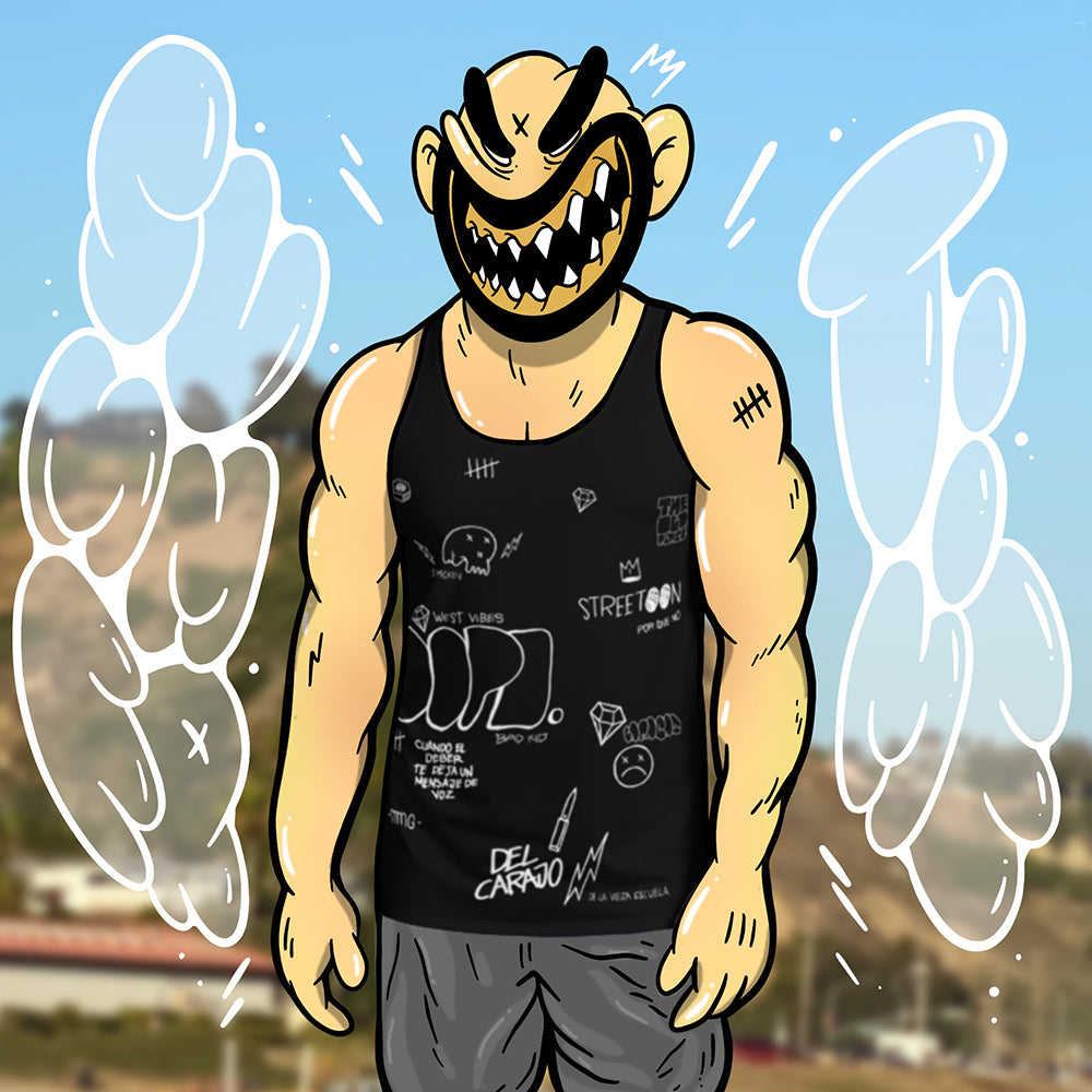 KILLING IT TANK TOP BLACK