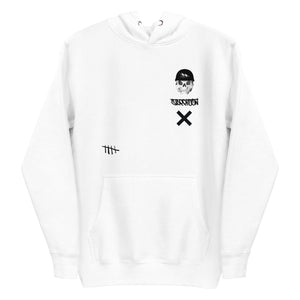 MOTO WHITE HOODIE