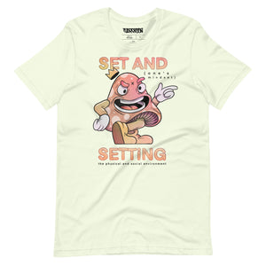 SET AND SETTING T-SHIRT