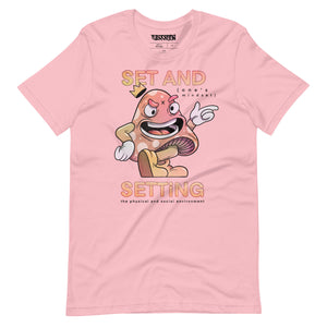 SET AND SETTING T-SHIRT